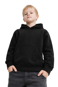 Milltex 517 Youth Unisex Hoodie | Midweight Cotton Blend Pullover Sweatshirt