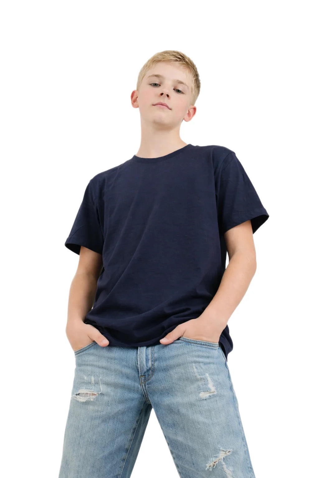 Milltex 500 Kids Unisex T-Shirt - Soft Lightweight Cotton Crew Neck Tee