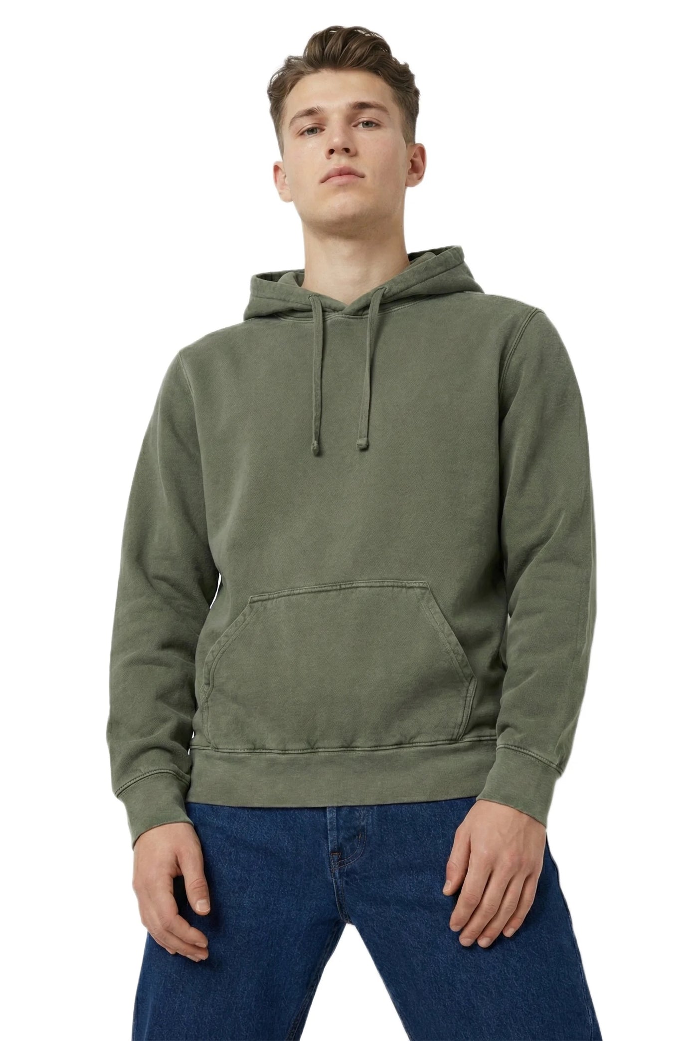 Milltex 417 Adult Unisex Heavyweight Plain Hoodie