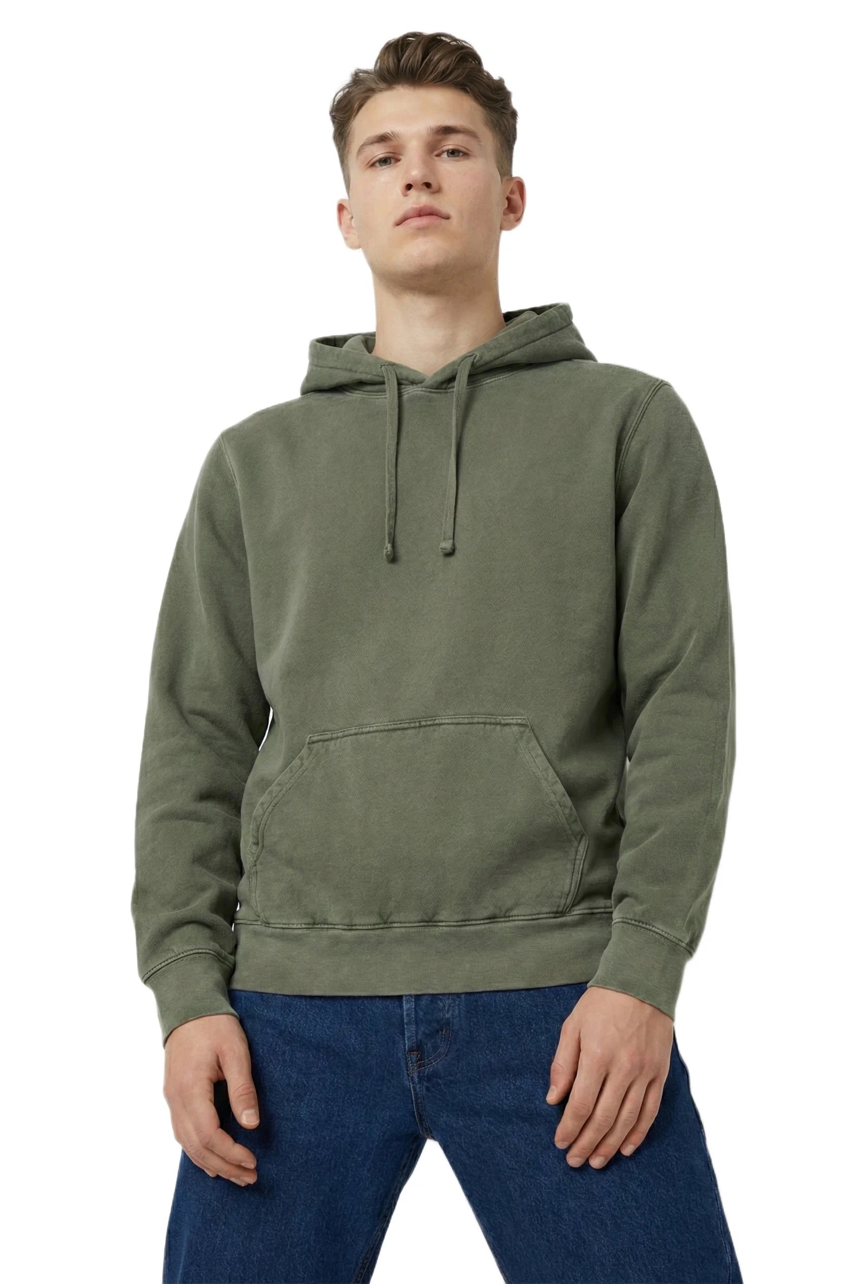 Milltex 417 Adult Unisex Heavyweight Plain Hoodie