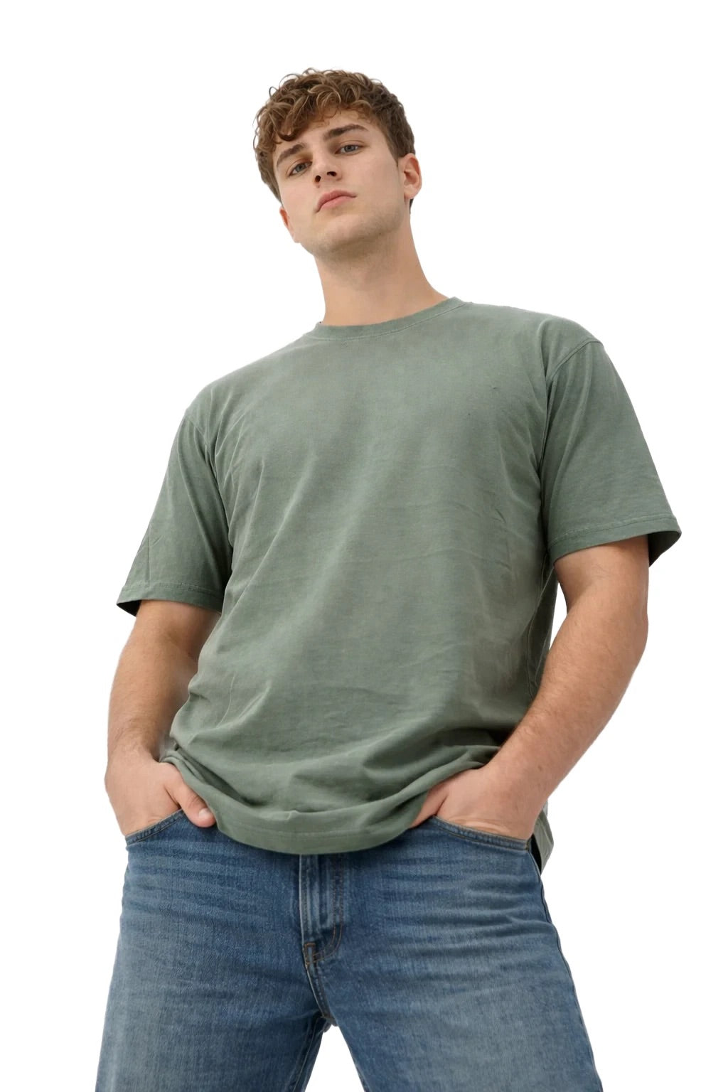Milltex 400 Unisex Mid Weight Short Sleeve Pigment Dyed Tee