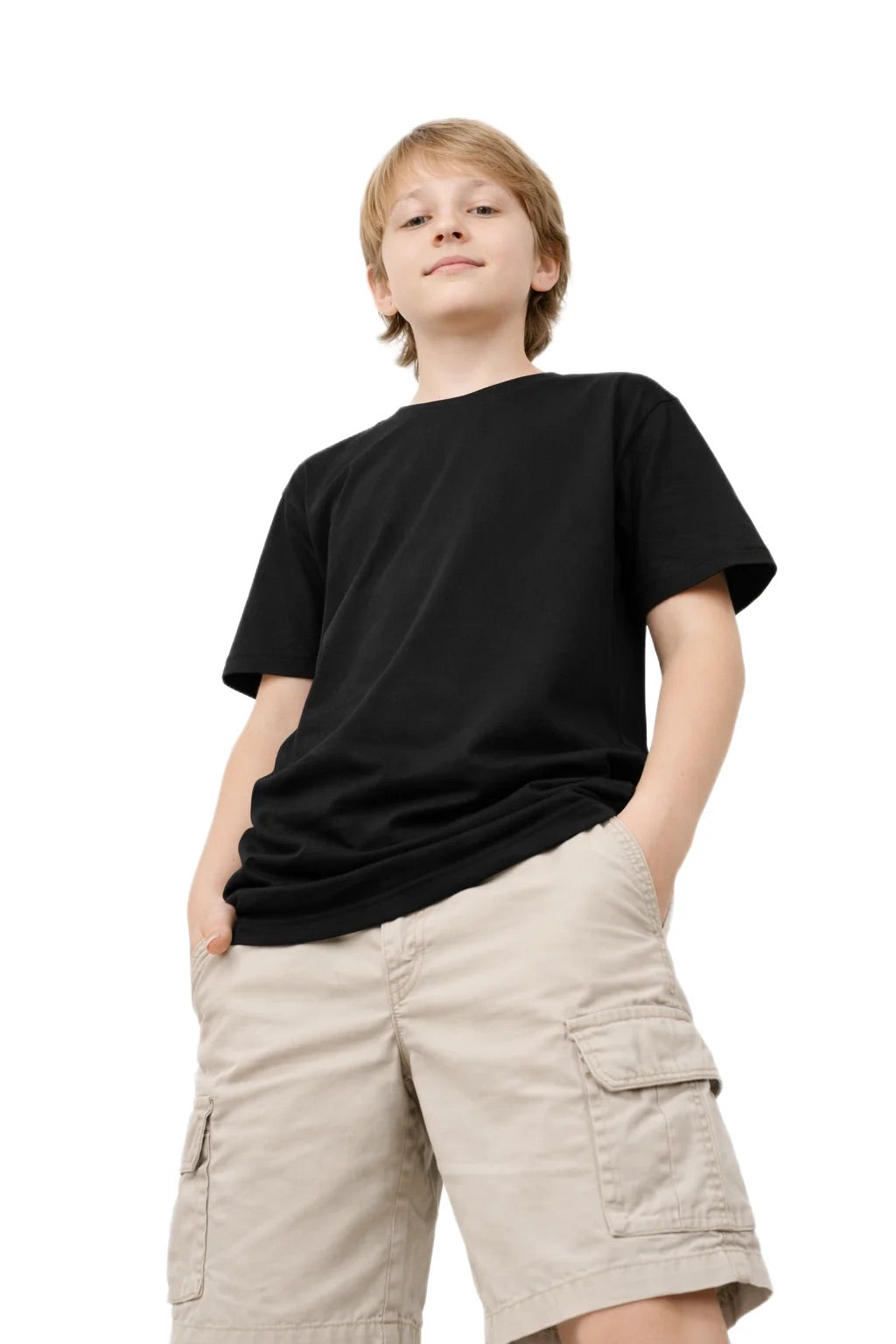 Milltex 500 Kids Unisex T-Shirt - Soft Lightweight Cotton Crew Neck Tee