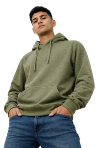 Milltex 617 — Adult Unisex Midweight Vintage Fleece Hoodie