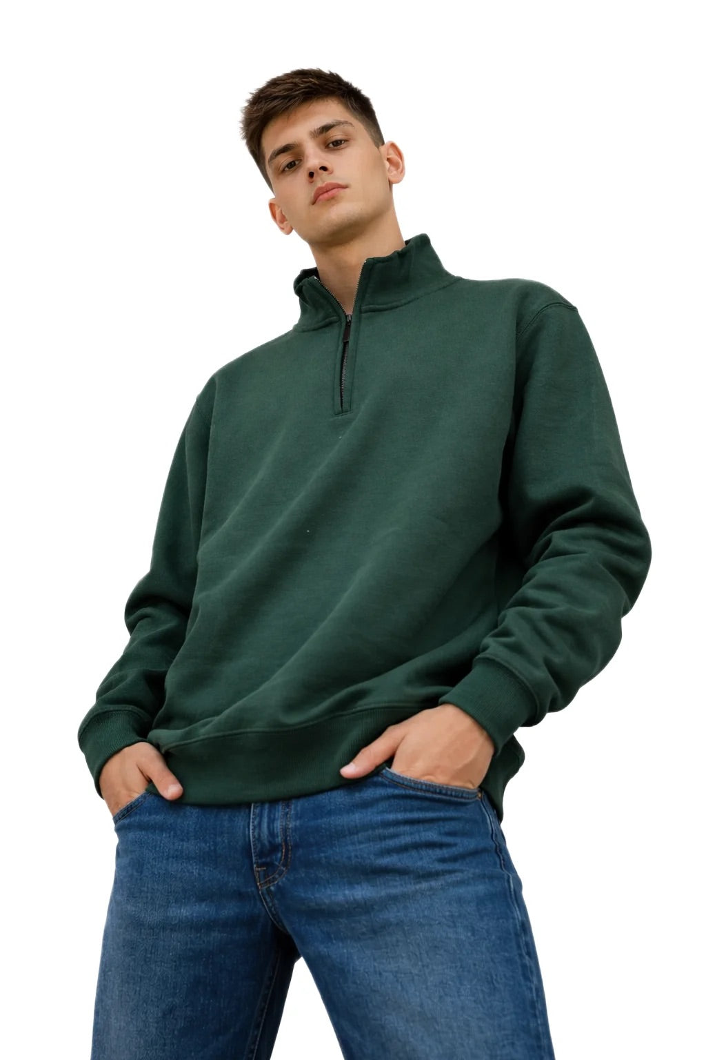 Milltex 935 Unisex Heavy Weight Quarter Zip Jacket