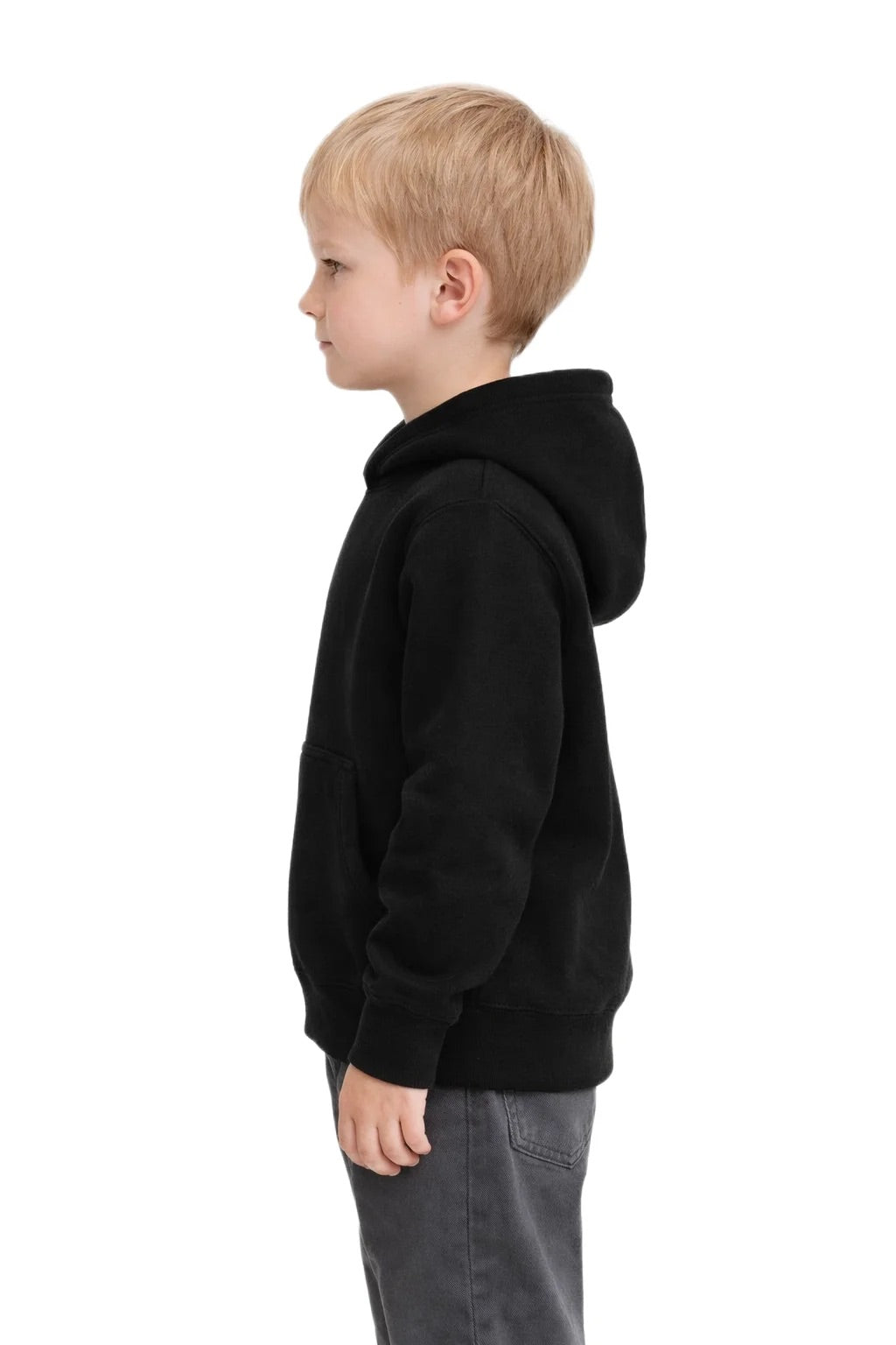Milltex 517 Youth Unisex Hoodie | Midweight Cotton Blend Pullover Sweatshirt