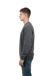 Milltex 603 Unisex Vintage Fleece Textured Crewneck Sweatshirt