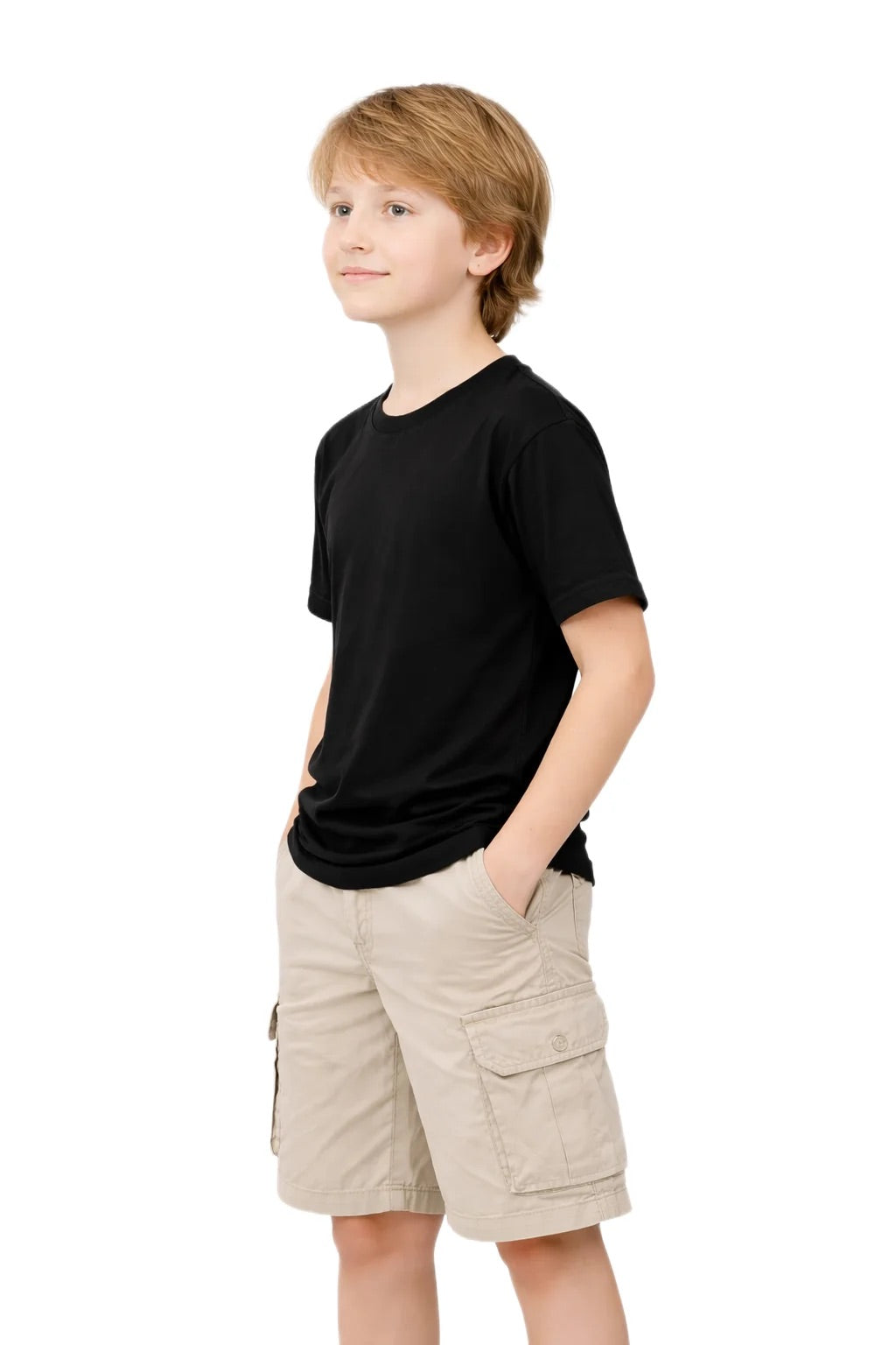 Milltex 500 Kids Unisex T-Shirt - Soft Lightweight Cotton Crew Neck Tee