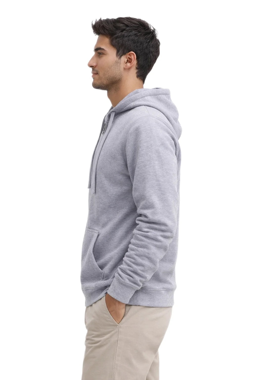 Milltex 750 Adult Unisex Mid Weight Classic Zipper Hoodie