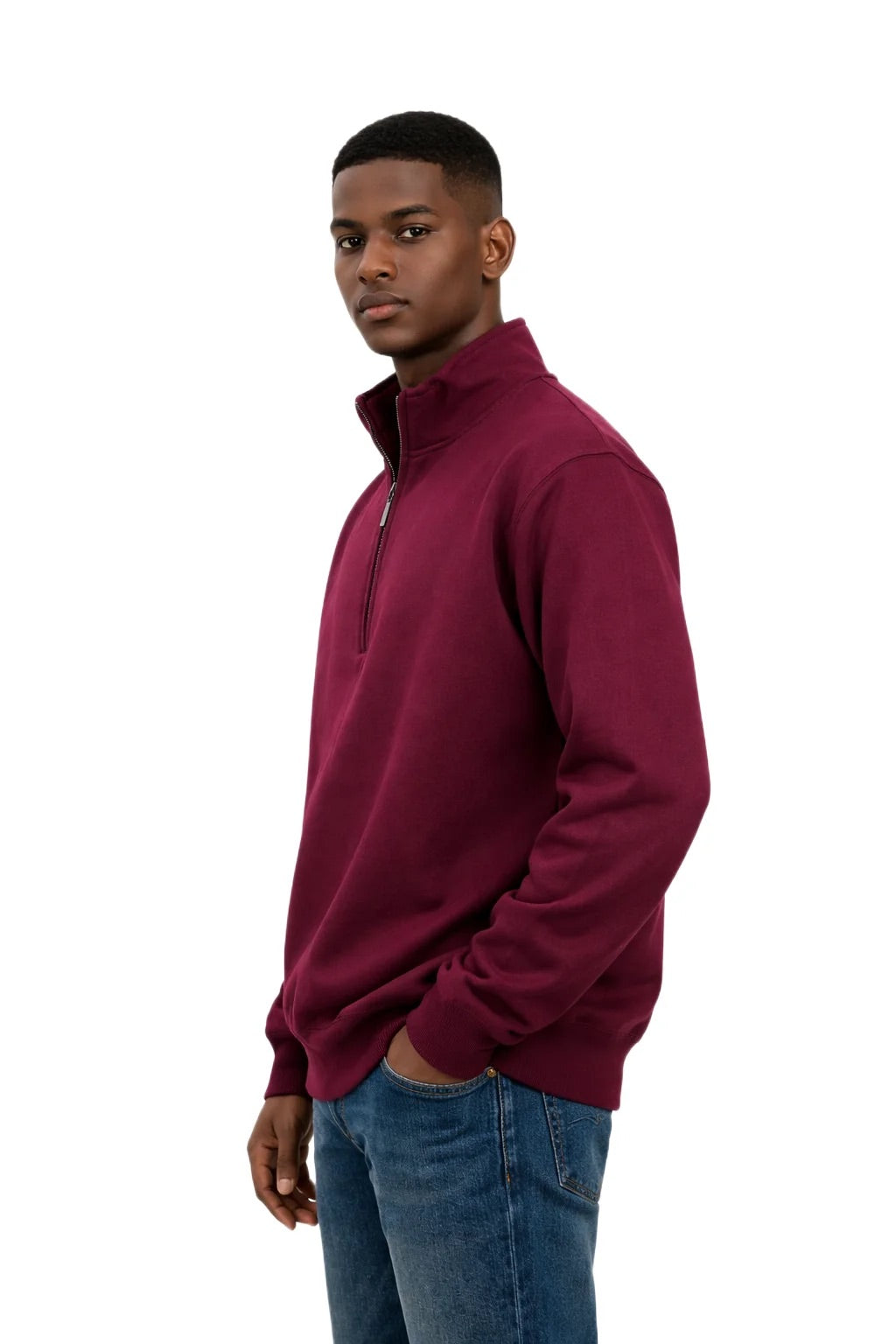 Milltex 935 Unisex Heavy Weight Quarter Zip Jacket