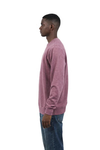 Milltex 603 Unisex Vintage Fleece Textured Crewneck Sweatshirt