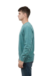 Milltex 603 Unisex Vintage Fleece Textured Crewneck Sweatshirt