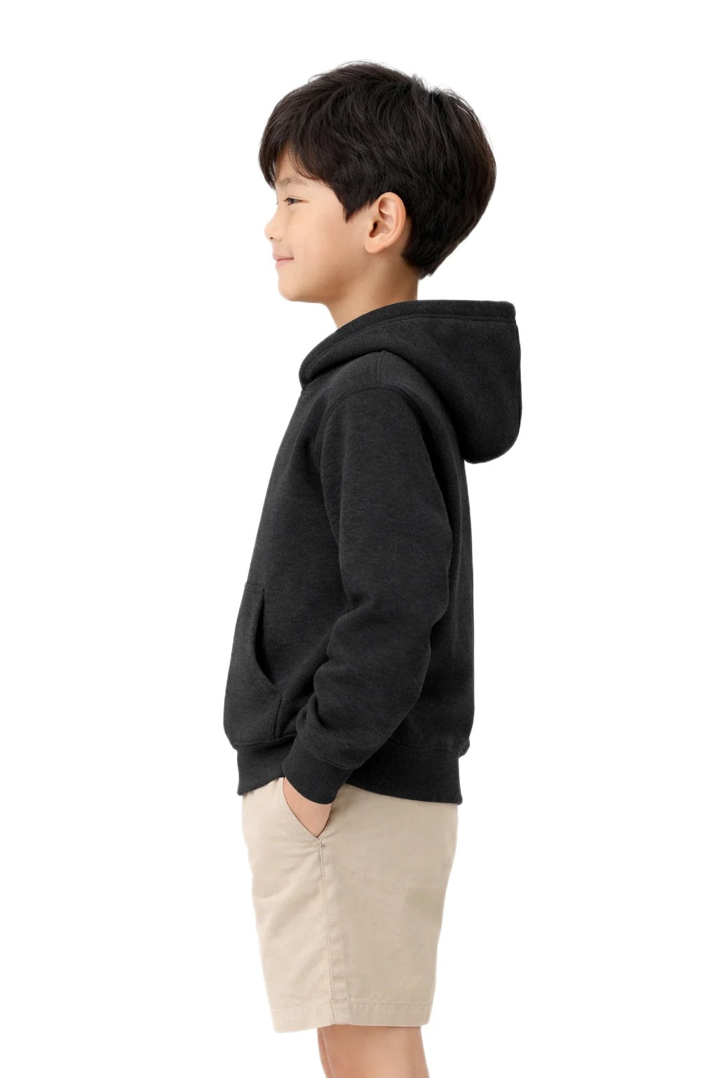 Milltex 517 Youth Unisex Hoodie | Midweight Cotton Blend Pullover Sweatshirt