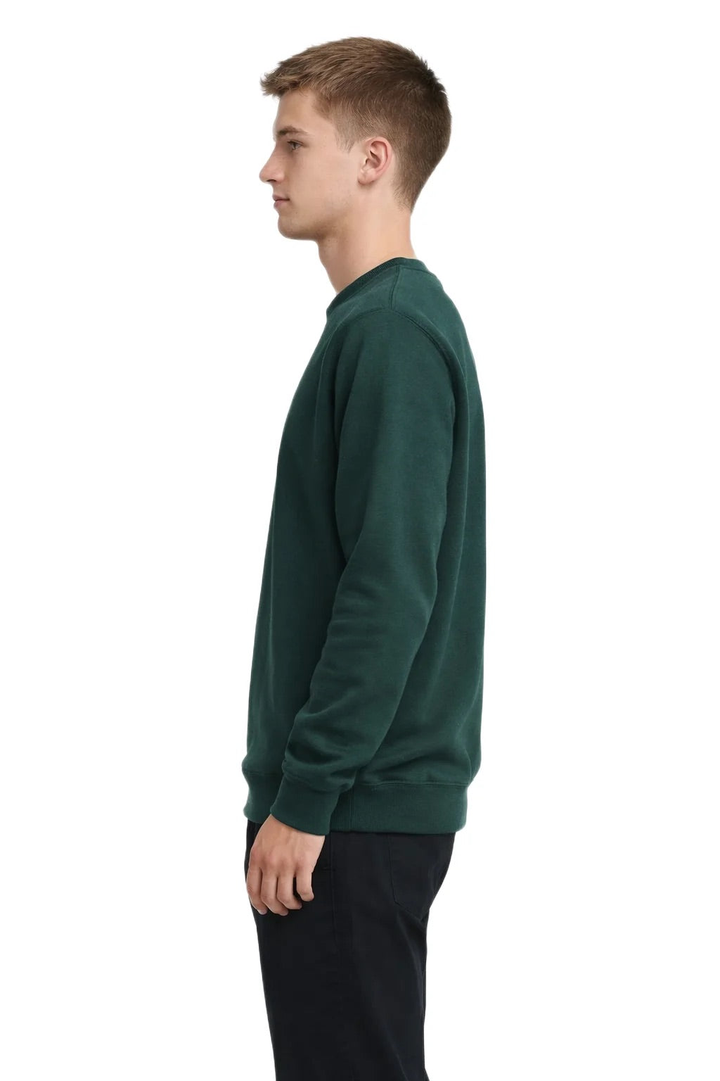 Milltex 303 Unisex Midweight Crewneck Fleece Sweatshirt