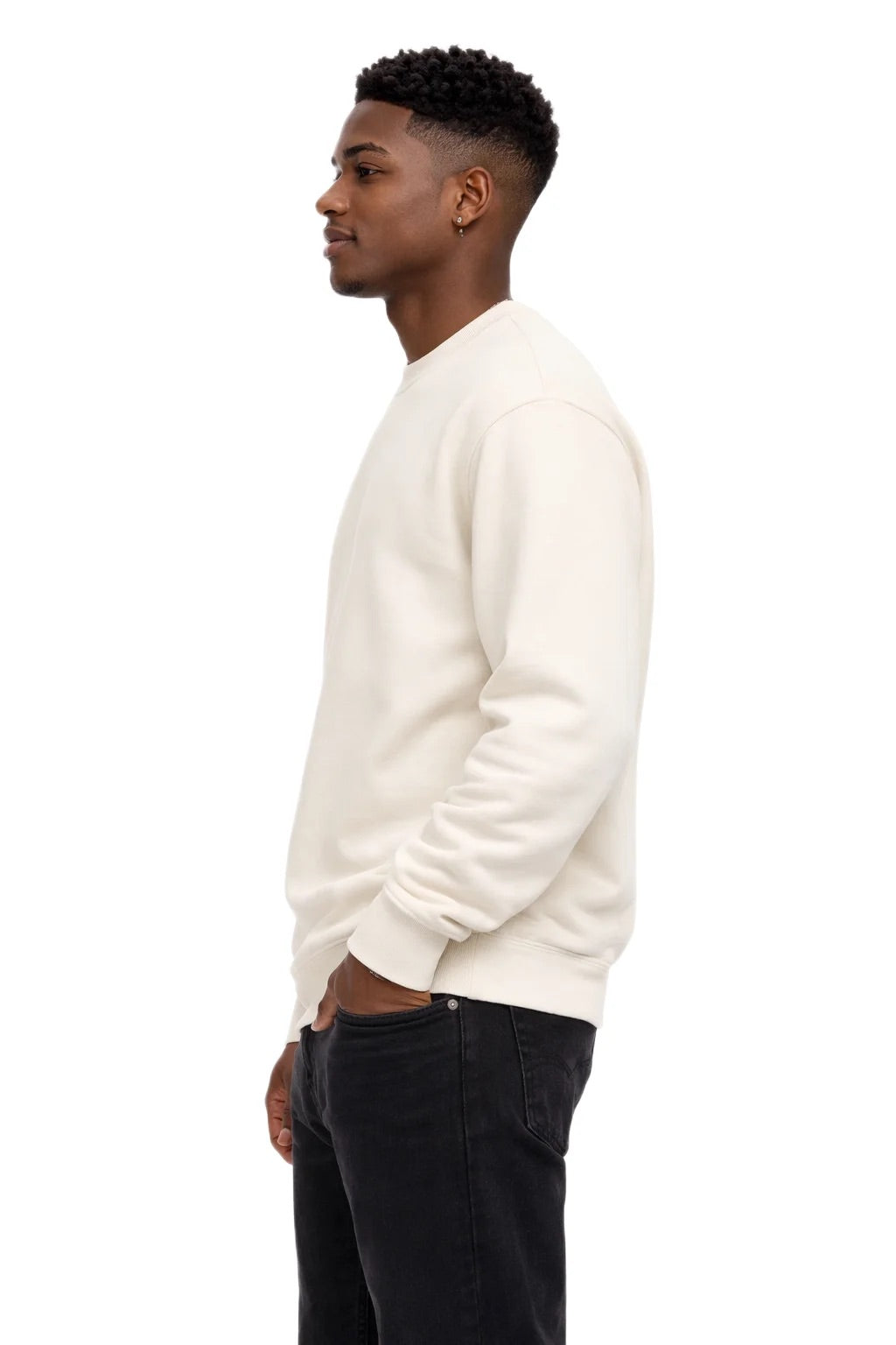 Milltex 303 Unisex Midweight Crewneck Fleece Sweatshirt