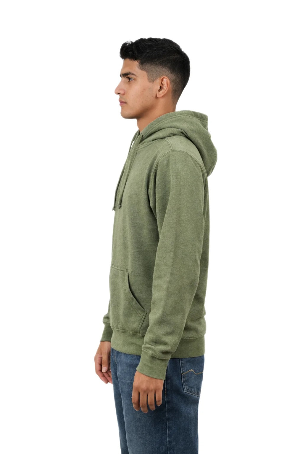 Milltex 617 — Adult Unisex Midweight Vintage Fleece Hoodie