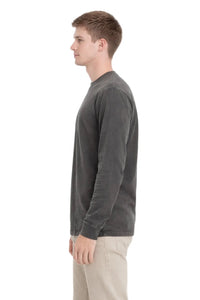 Milltex 401 Unisex Mid Weight Pigment Dyed Long Sleeve Tee