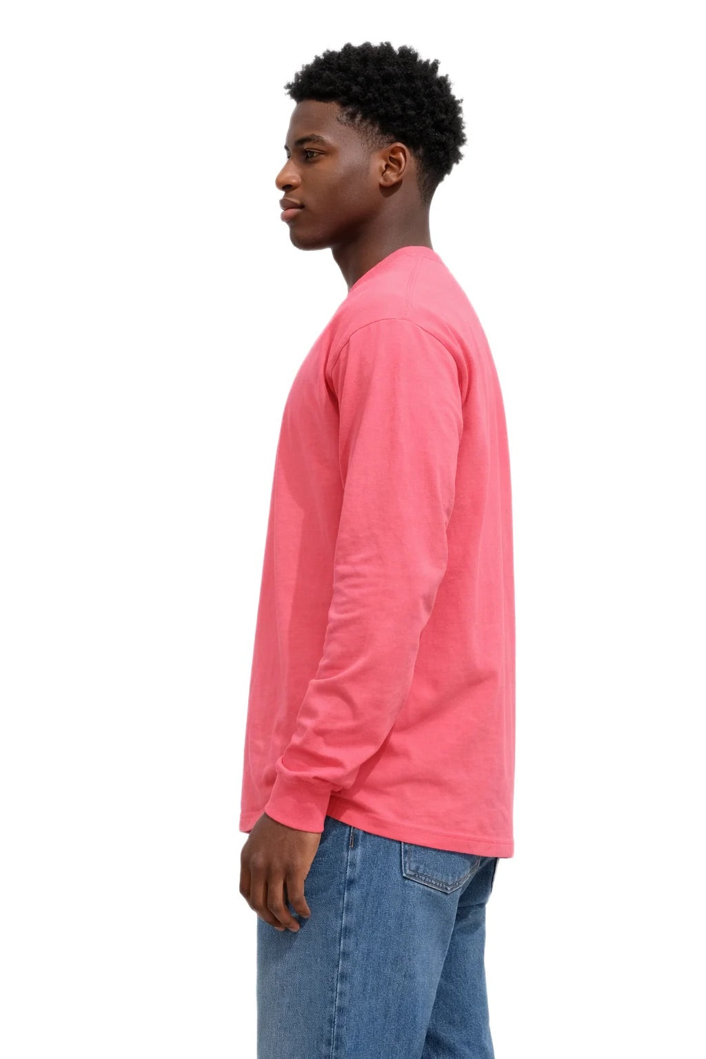 Milltex 401 Unisex Mid Weight Pigment Dyed Long Sleeve Tee