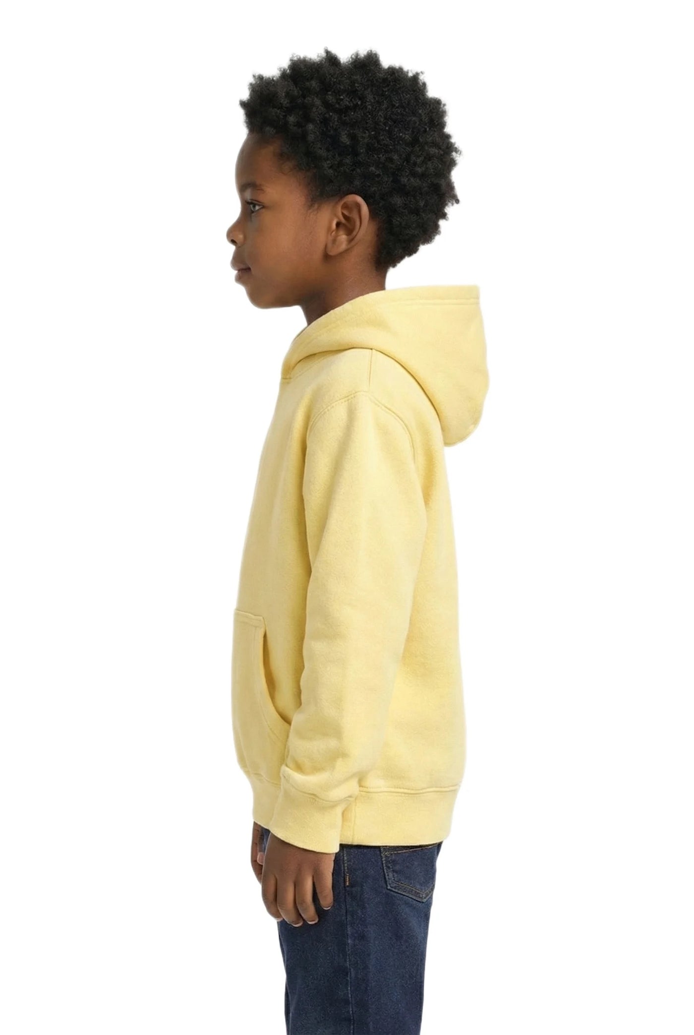 Milltex 517 Youth Unisex Hoodie | Midweight Cotton Blend Pullover Sweatshirt