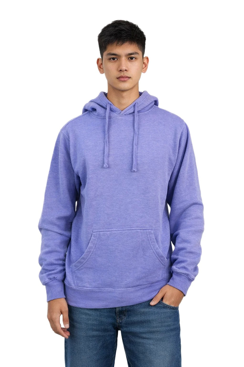 Milltex 617 — Adult Unisex Midweight Vintage Fleece Hoodie
