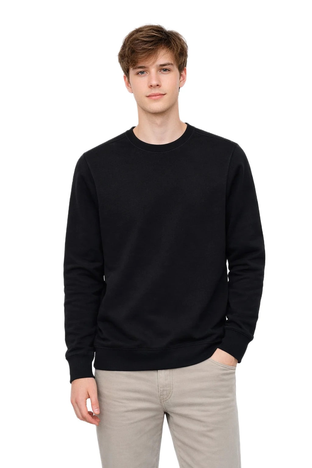 Milltex 303 Unisex Midweight Crewneck Fleece Sweatshirt