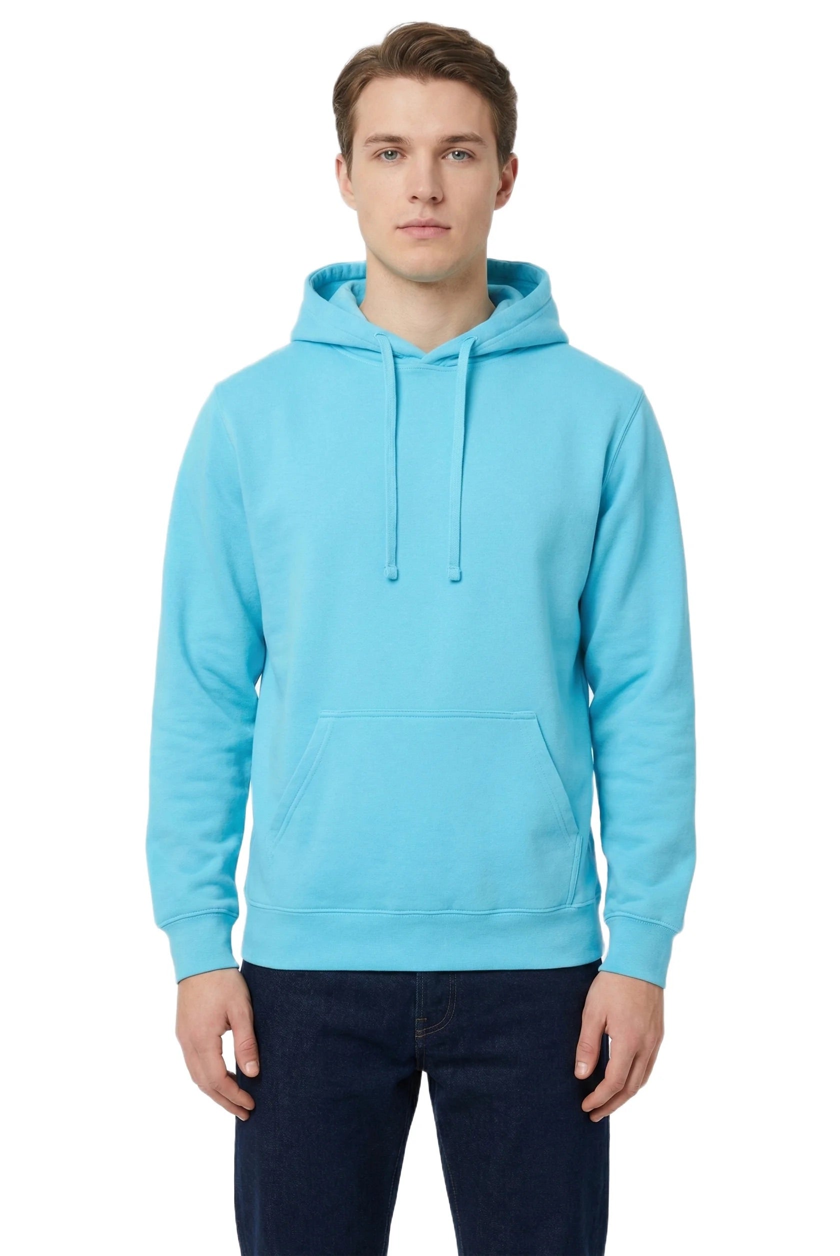 Milltex 417 Adult Unisex Heavyweight Plain Hoodie
