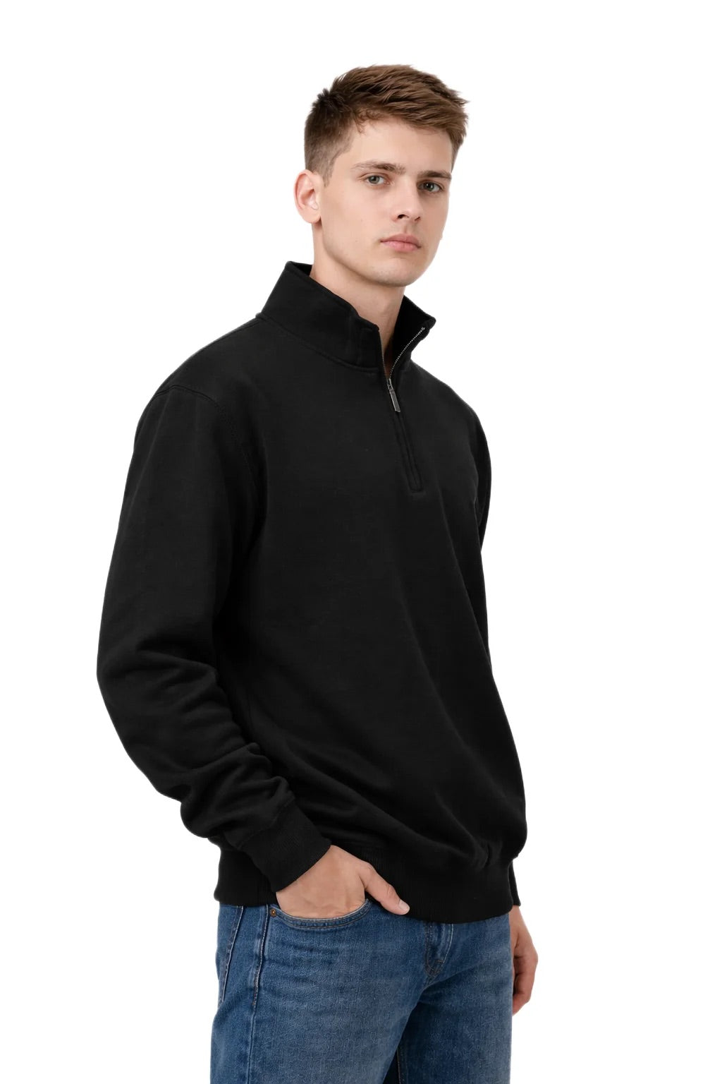Milltex 935 Unisex Heavy Weight Quarter Zip Jacket