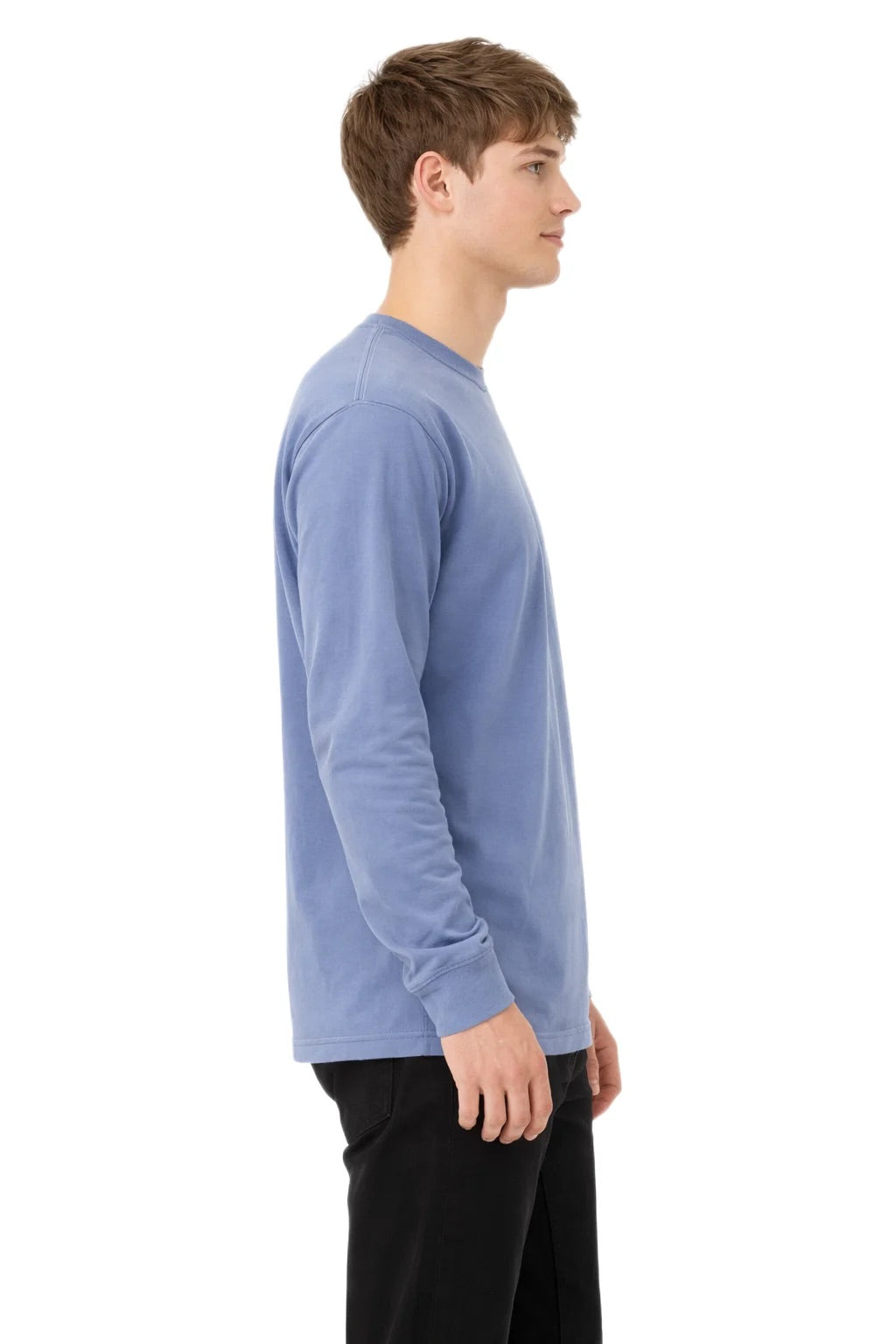 Milltex 401 Unisex Mid Weight Pigment Dyed Long Sleeve Tee