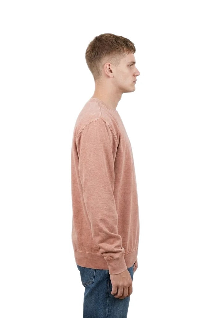 Milltex 603 Unisex Vintage Fleece Textured Crewneck Sweatshirt