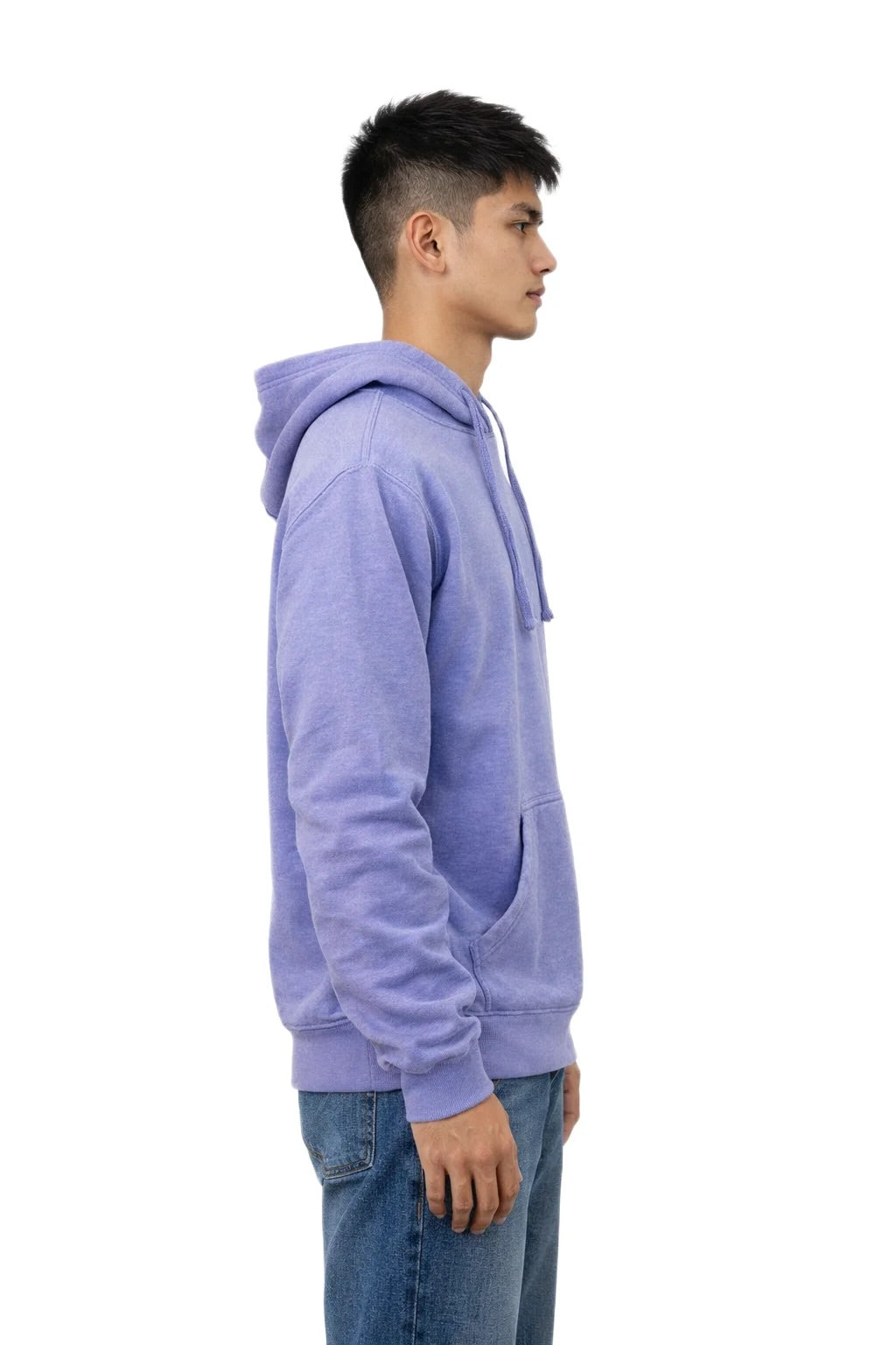 Milltex 617 — Adult Unisex Midweight Vintage Fleece Hoodie