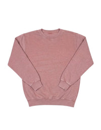 Milltex 603 Unisex Vintage Fleece Textured Crewneck Sweatshirt