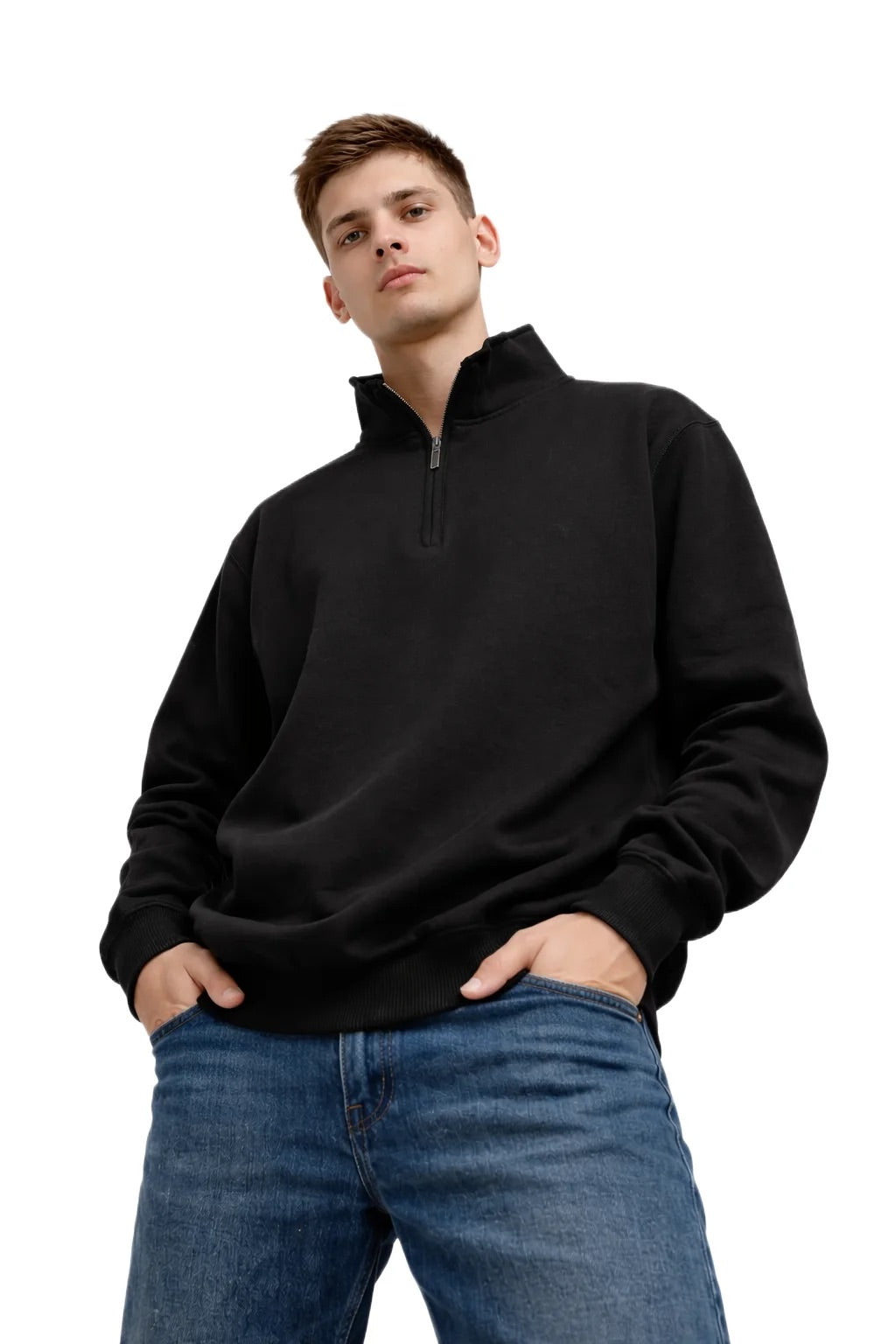 Milltex 935 Unisex Heavy Weight Quarter Zip Jacket