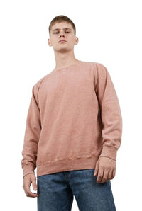 Milltex 603 Unisex Vintage Fleece Textured Crewneck Sweatshirt