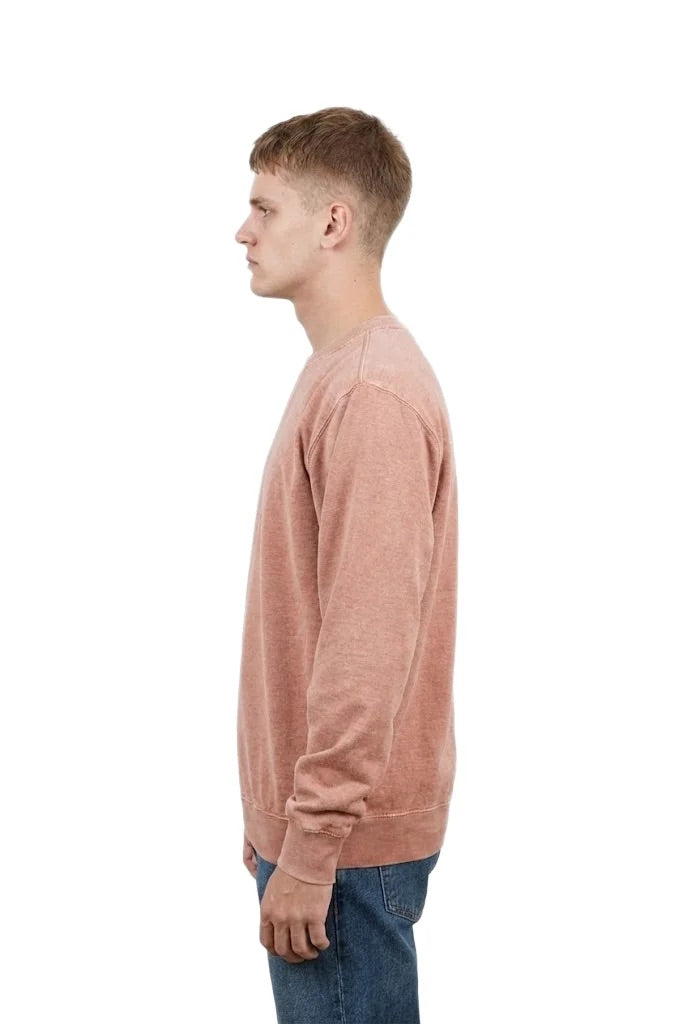 Milltex 603 Unisex Vintage Fleece Textured Crewneck Sweatshirt