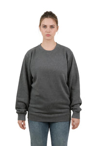 Milltex 603 Unisex Vintage Fleece Textured Crewneck Sweatshirt
