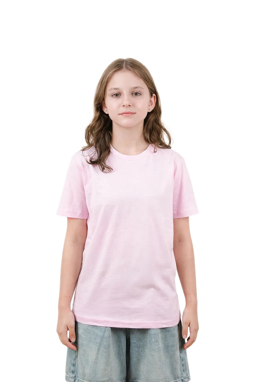 Milltex 500 Kids Unisex T-Shirt - Soft Lightweight Cotton Crew Neck Tee