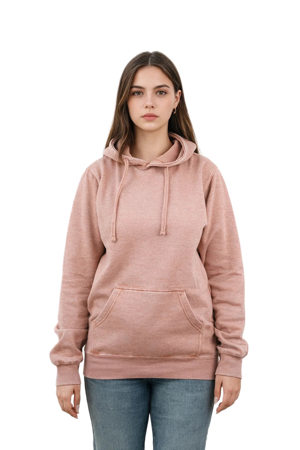 Milltex 617 — Adult Unisex Midweight Vintage Fleece Hoodie