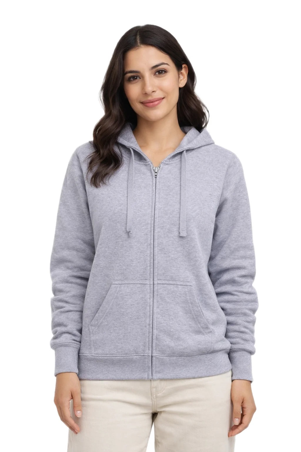 Milltex 750 Adult Unisex Mid Weight Classic Zipper Hoodie