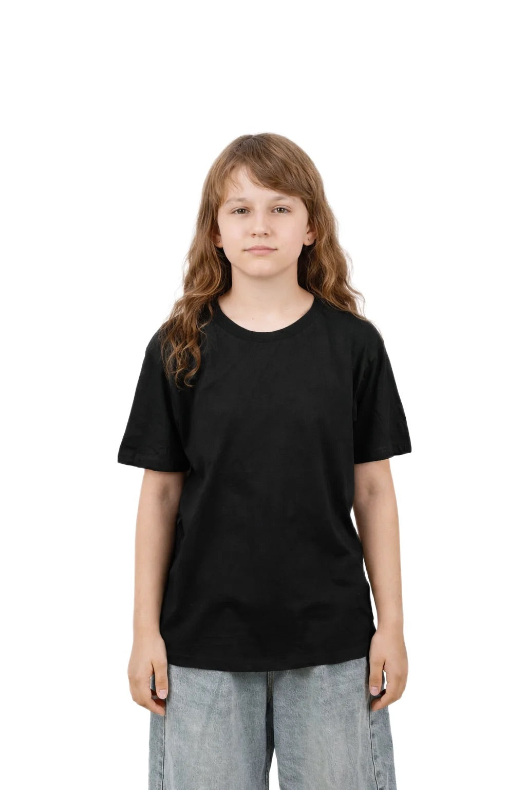 Milltex 500 Kids Unisex T-Shirt - Soft Lightweight Cotton Crew Neck Tee