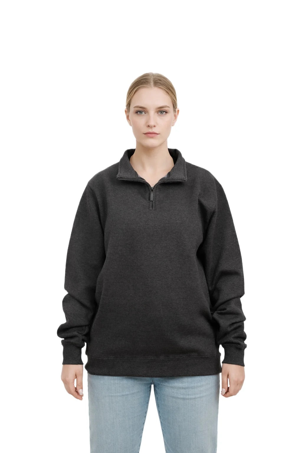Milltex 935 Unisex Heavy Weight Quarter Zip Jacket
