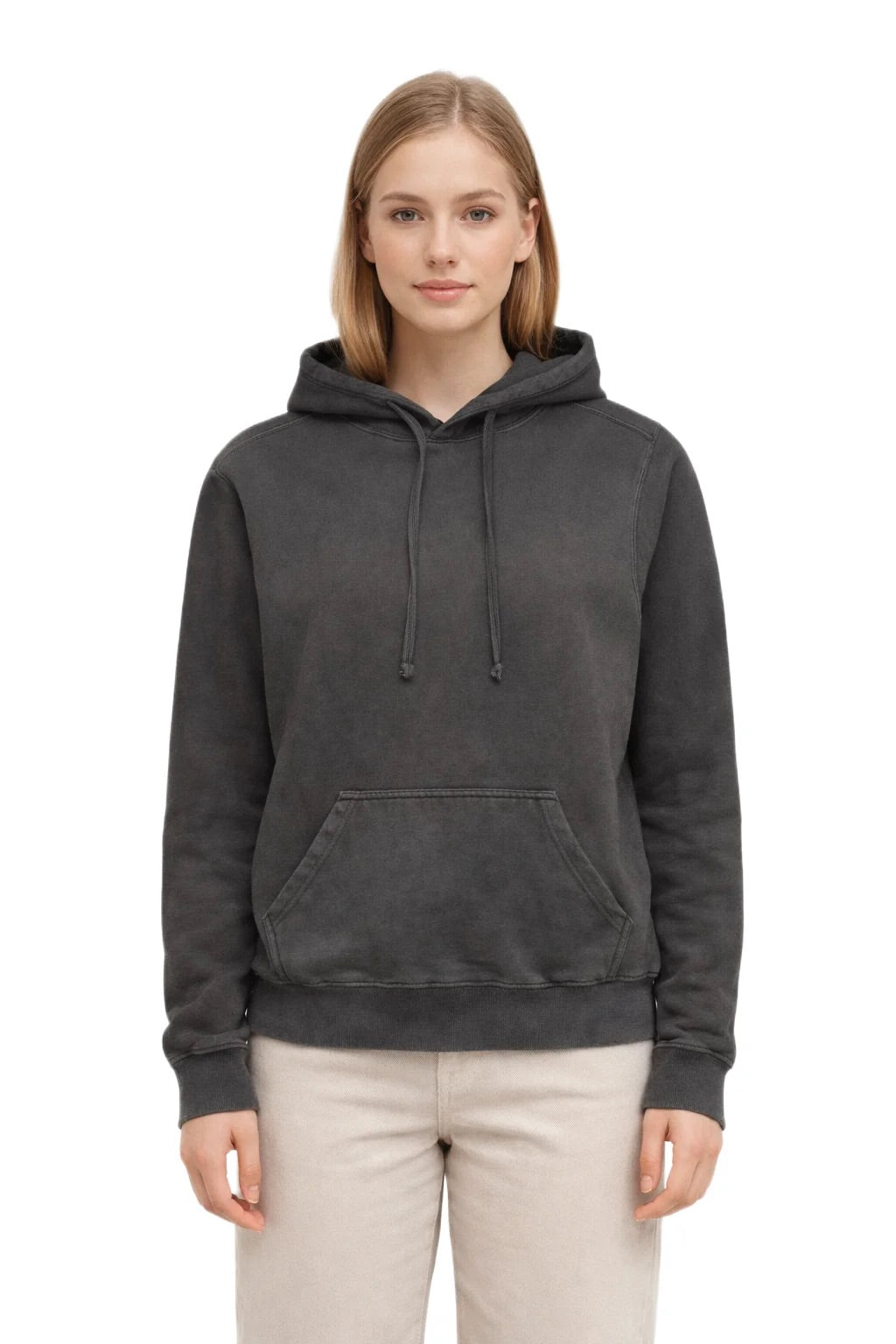 Milltex 417 Adult Unisex Heavyweight Plain Hoodie