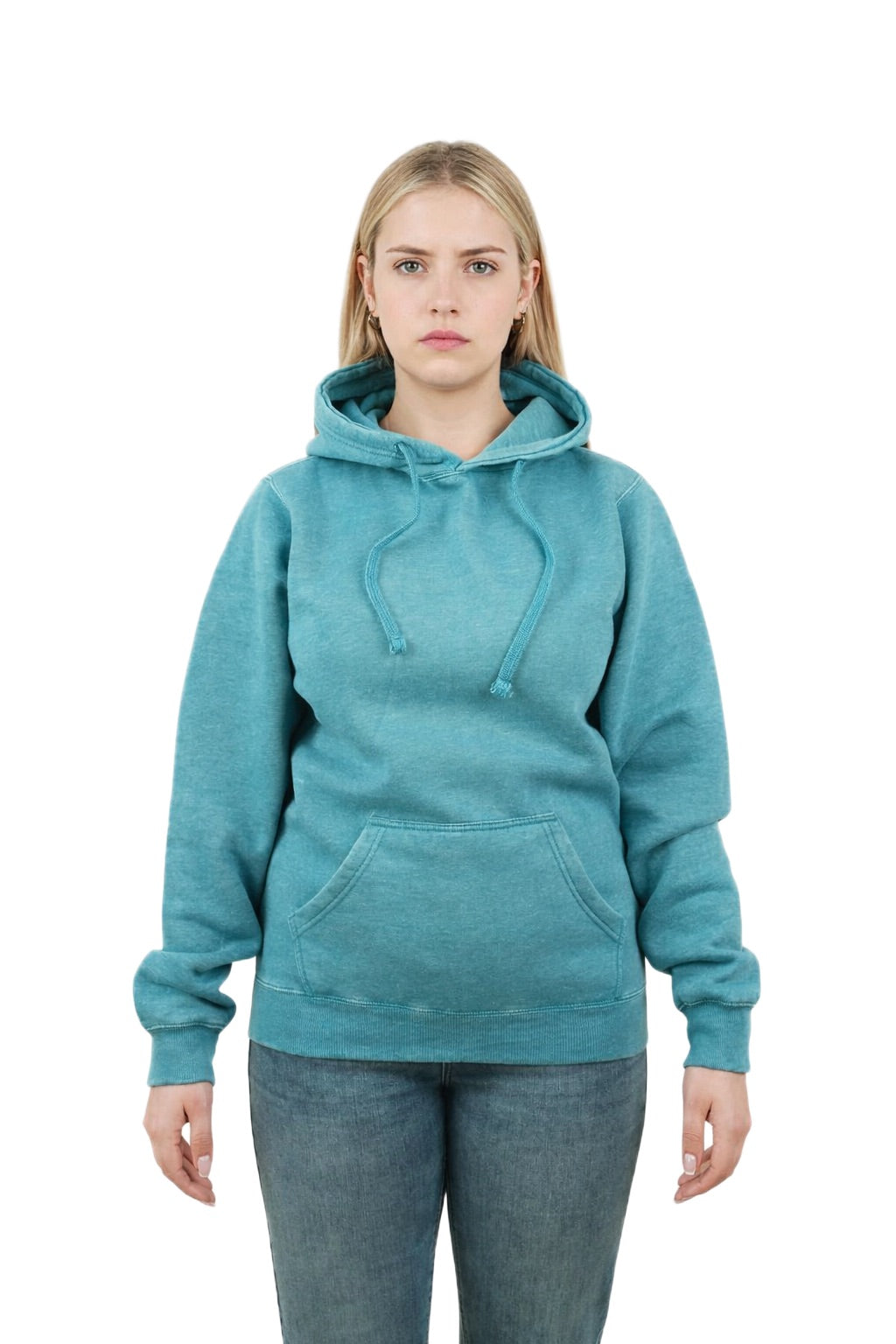 Milltex 617 — Adult Unisex Midweight Vintage Fleece Hoodie
