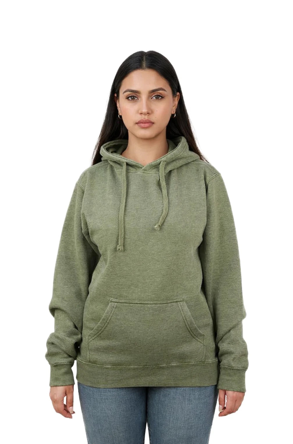 Milltex 617 — Adult Unisex Midweight Vintage Fleece Hoodie
