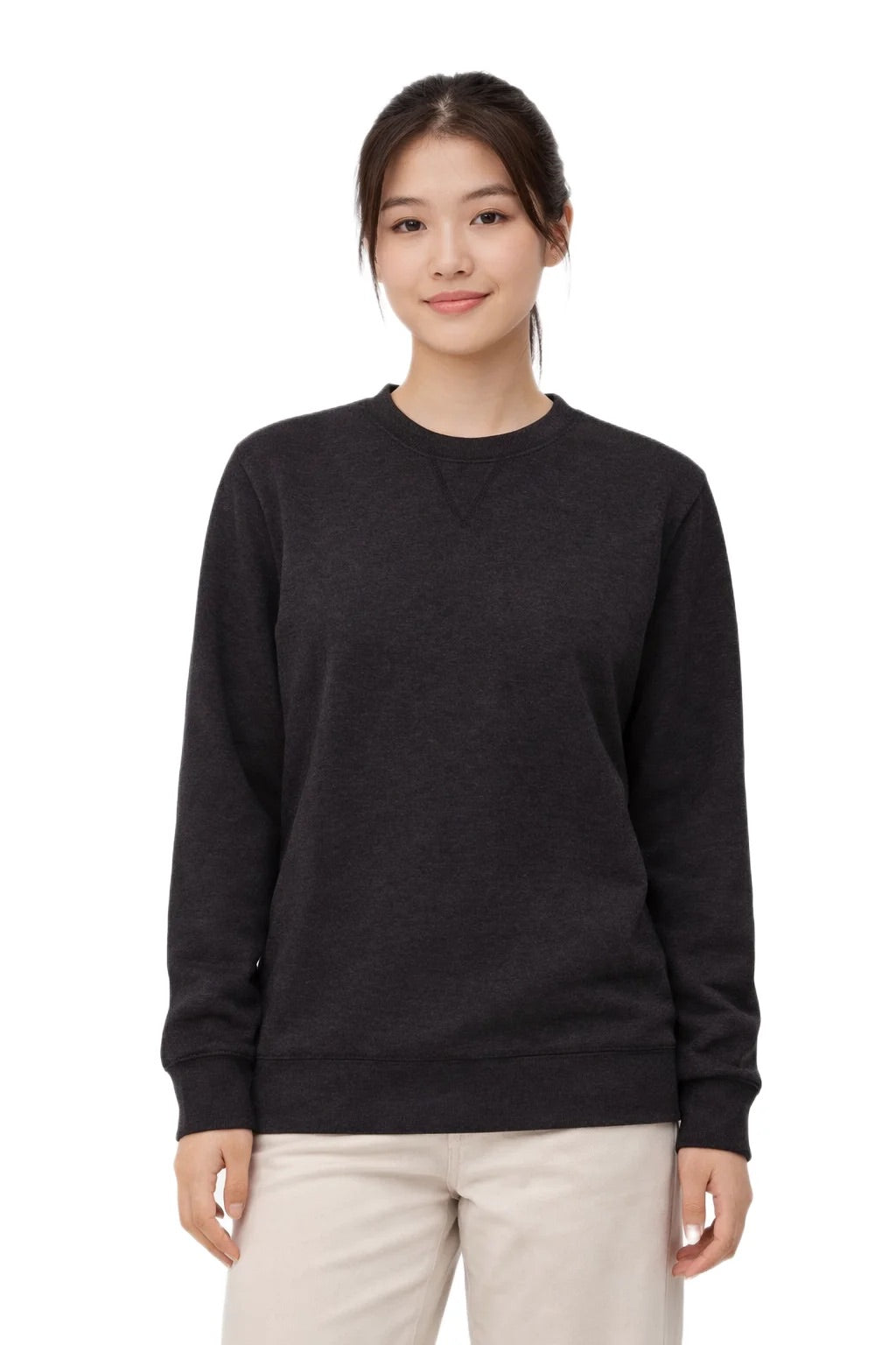 Milltex 303 Unisex Midweight Crewneck Fleece Sweatshirt