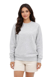 Milltex 303 Unisex Midweight Crewneck Fleece Sweatshirt