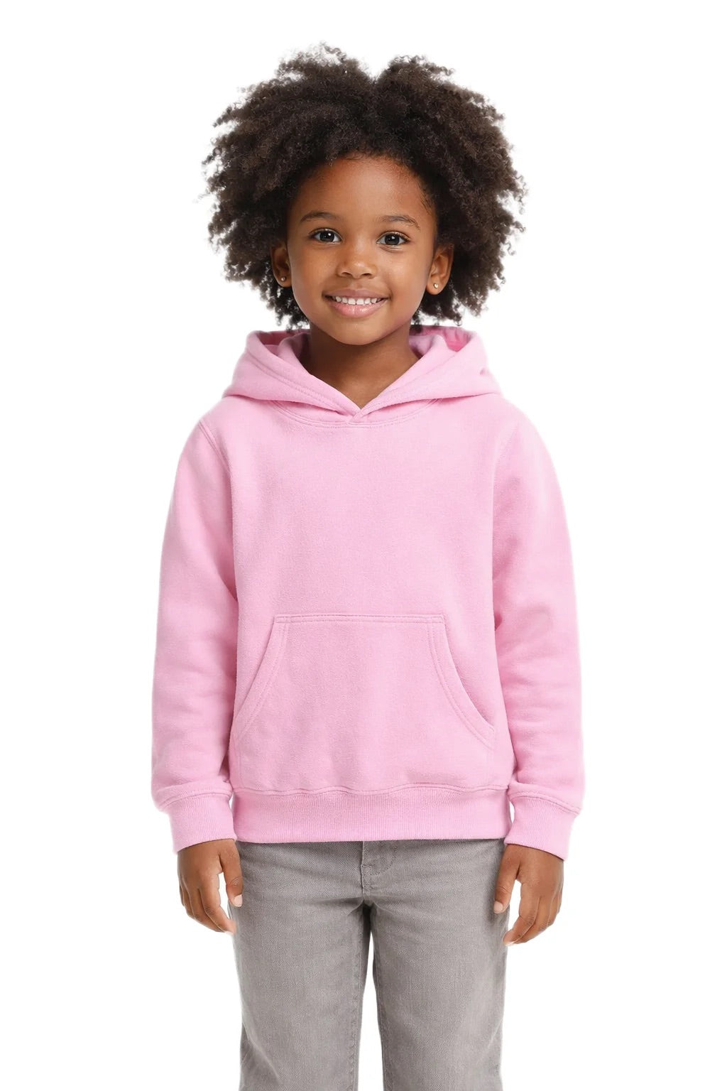Milltex 517 Youth Unisex Hoodie | Midweight Cotton Blend Pullover Sweatshirt