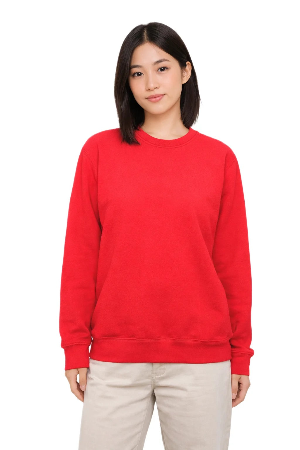 Milltex 303 Unisex Midweight Crewneck Fleece Sweatshirt