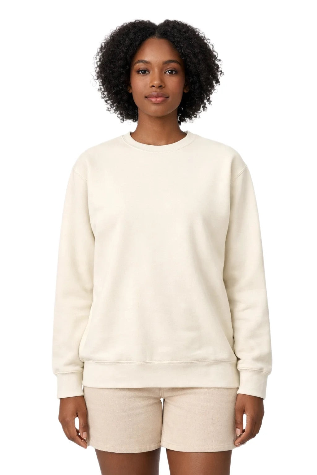 Milltex 303 Unisex Midweight Crewneck Fleece Sweatshirt