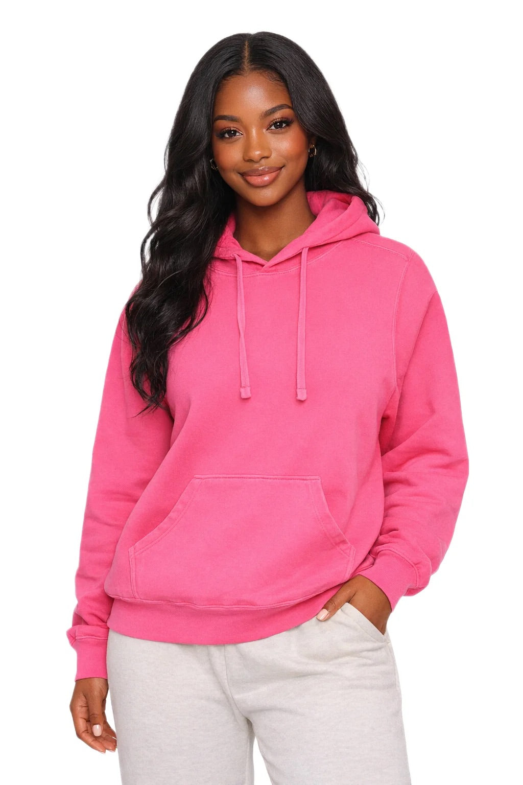 Milltex 417 Adult Unisex Heavyweight Plain Hoodie