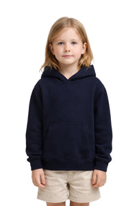 Milltex 517 Youth Unisex Hoodie | Midweight Cotton Blend Pullover Sweatshirt