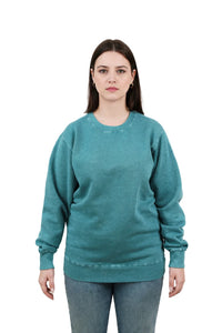 Milltex 603 Unisex Vintage Fleece Textured Crewneck Sweatshirt